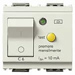Idea Residual Current Circuit Breaker, 1P+N 120-230V, 50/60Hz, 1500 Breaking Cap, 2M, Grey product image