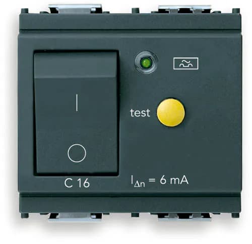 Idea Residual Current Breaker 120-230V, 50/60Hz,  3000A Brk Cap, 2 Mods, Grey product image