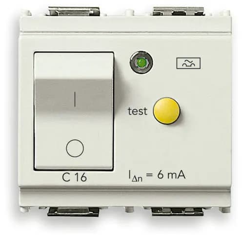 Idea Residual Current Breaker 120-230V, 50/60Hz, 3000A Brk Cap, 2 Mods, White product image