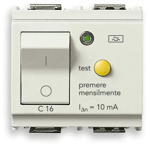 Idea Residual Current Breaker 120-230V, 50/60Hz,  3000A Brk Cap, 2 Mods, White product image