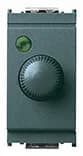 DIMMER: 230V, 100-900W, GREY ILLUMINABLE, IDEA product image