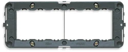 Idea Mounting Frame with Screws 6 Modules, Grey product image