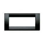 PLATE: TECH, BLACK, 5M SQUARE, IDEA product image