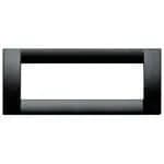 PLATE: TECH, BLACK, 6M SQUARE, IDEA product image