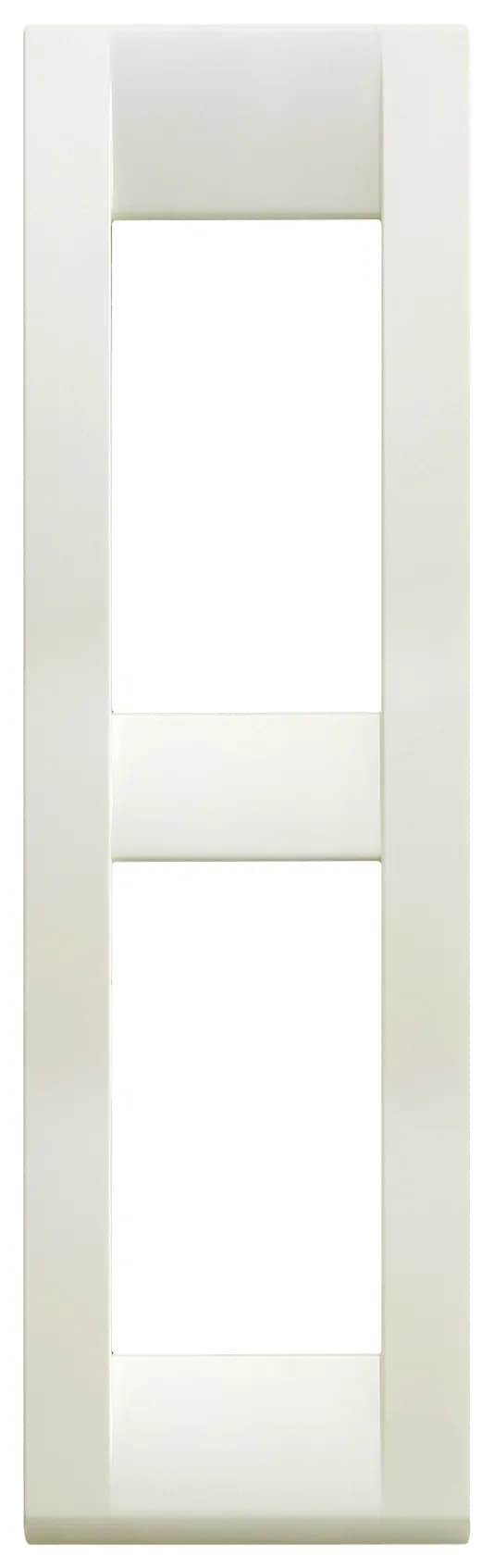 Plate: Metal, Ivory 2M Panel Mount, Square, Idea product image