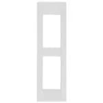 Idea Square Cover Plate, Technopolymer Bright White 01, 2 Modules product image