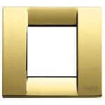 PLATE: METAL, PLSHD GOLD, 2M RDCD (1M STD), SQUARE, IDEA product image
