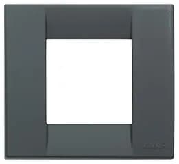 PLATE: TECH, BLACK, 2M RDCD (1M STD), SQUARE, IDEA product image