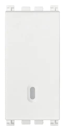 Arke Momentary Switch, 1P1T (NO), 10A Illuminable, White product image
