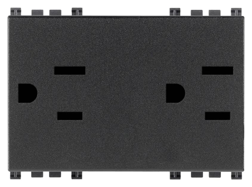 ARKE: USA DOUBLE OUTLET, 3M, 127V SICURY, GREY product image