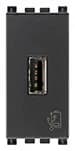 Power Supply: USB-A, 1.5A 120/230VAC, 5V built-in, 1M, Grey, Arke product image