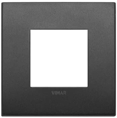 Plate: Metal Matte Graphite 2M, Square, Arke product image