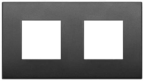 Arke: Cover Plate 4M (2+2) Metal, Matt Graphite  product image
