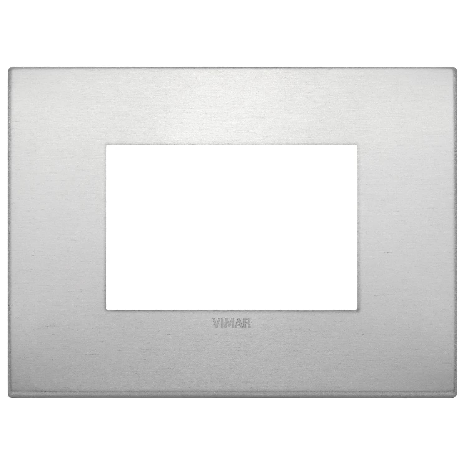 ARKE: 3-Module Classic Cover Plate Aluminium  product image