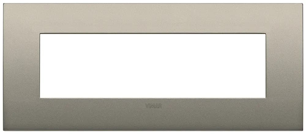 Arke: Cover Plate 7-Module Metal Matt Champagne  product image