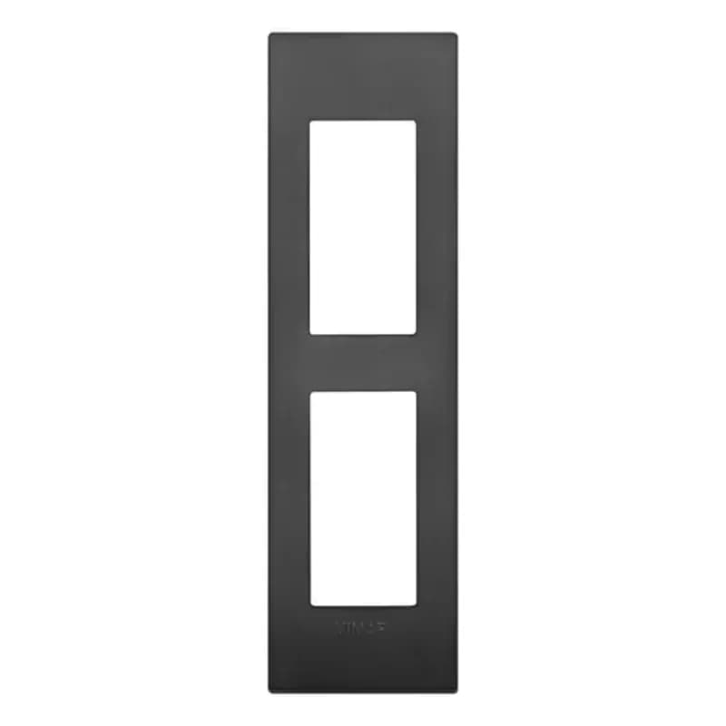 ARKE, COVER PLATE, 2M PANEL CLASSIC TECHNO BLACK product image