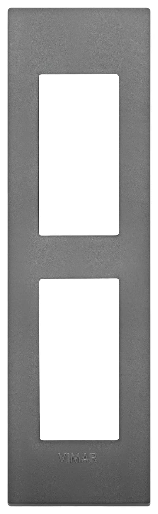 Cover Plate: Technopolymer, Grey 2M, Panel Mount, Arke product image