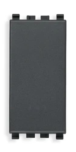 Eikon 1-Way Switch, 1P/1T, 16A-250V Illuminable, 1 Module, Grey product image