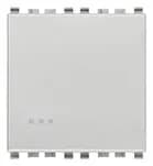 Eikon 1-Way Switch, 1P/1T, 16A-250V Illuminable, 2 Module, Next (Silver) product image