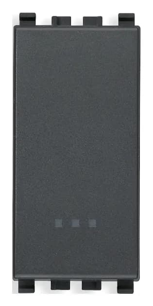Switch: 1P 2-Way (USA 3-Way) Screwless Term, Grey, Eikon product image