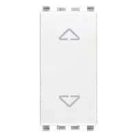 Switch: 2P 2-Way Push Button White, Eikon product image
