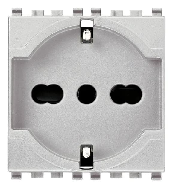 EIKON ITALIAN/GERMAN OUTLET 2P+E, 16A-250V, SICURY, NEXT product image