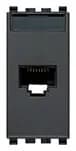 Eikon-Series RJ45 Connector, Cat6a, Netsafe, FTP-Type, Grey product image