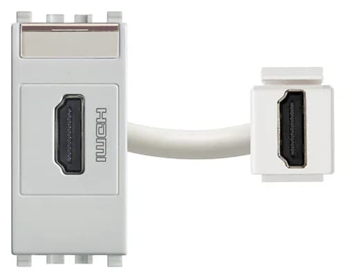 Eikon: HDMI 2.1b 1-Module Socket Connector, Next Silver product image