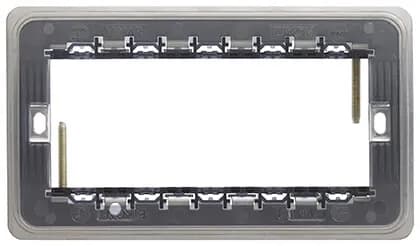 Eikon Frame, 5 Module w/Srews, British Standard  product image