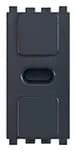 Eikon Tactile Blank, 1 Module, Grey  product image