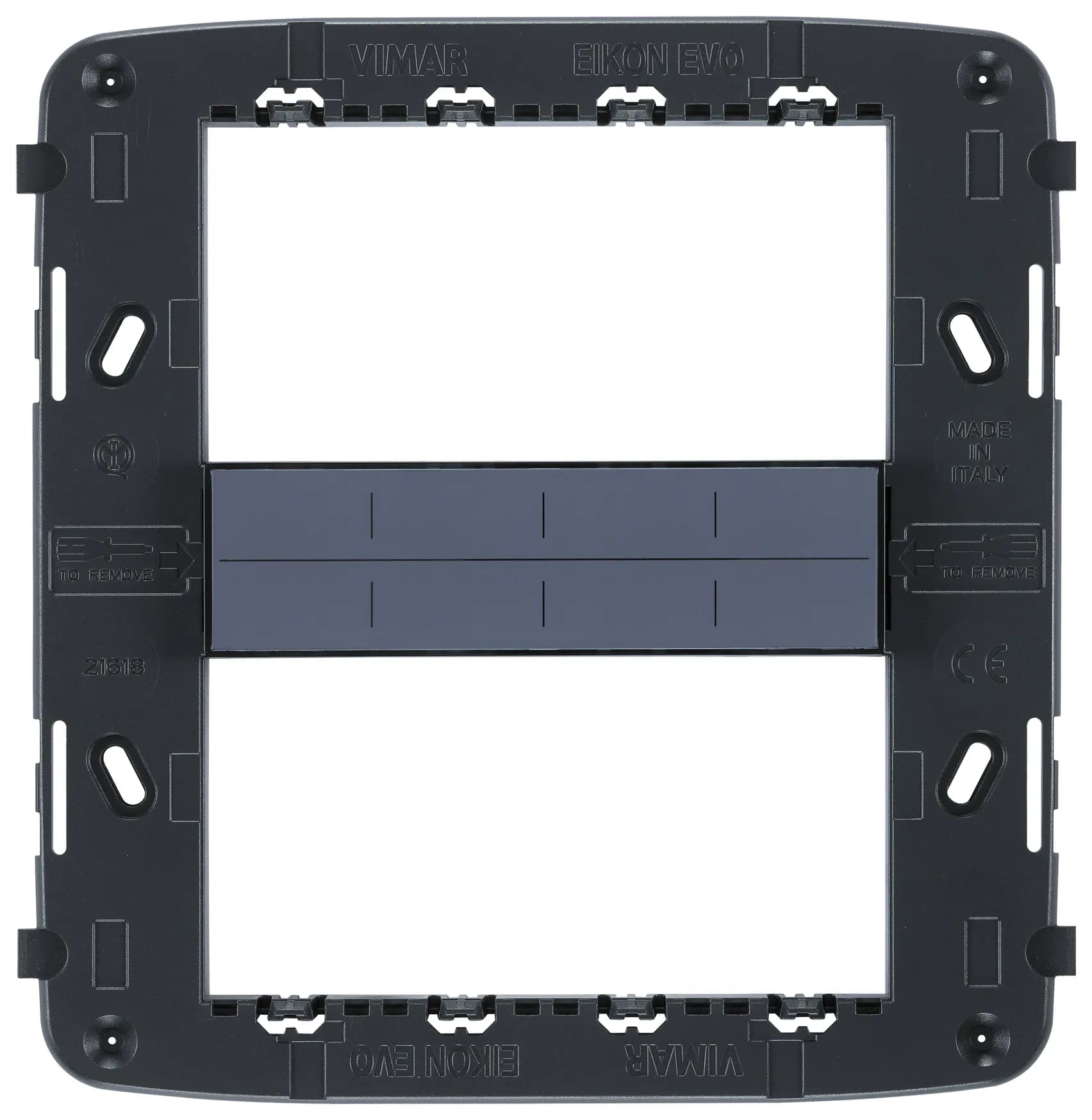 Eikon: Mounting Frame w/ Screws 8 Module (4+4) product image