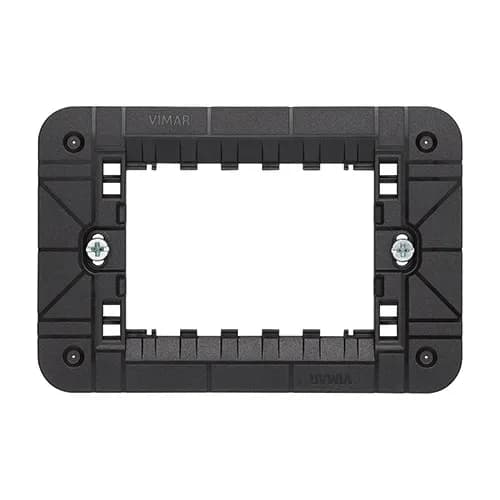 LINEA: 3-Module Mounting Frame with Screws  product image