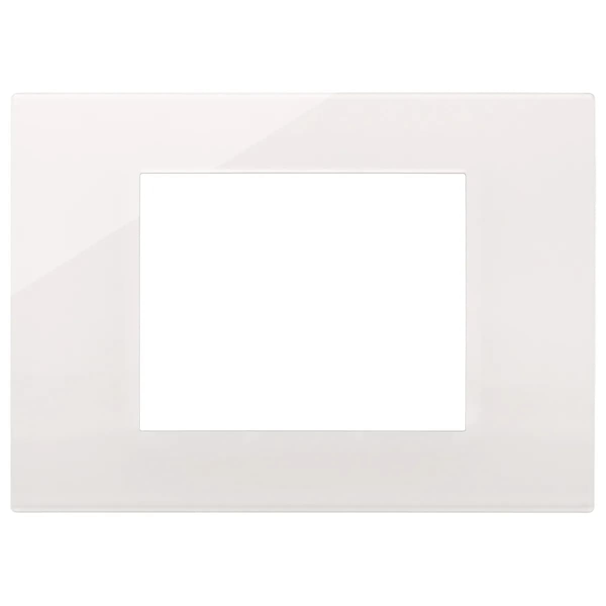 Linea: Cover Plate, 3-Module, Technopolymer Reflex product image