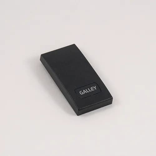 Eikon switch cover:"Galley" engraved bottom center Illuminable, grey product image