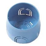 MOUNTING BOX: 1-2M FLUSH-MNT ROUND, BLUE product image