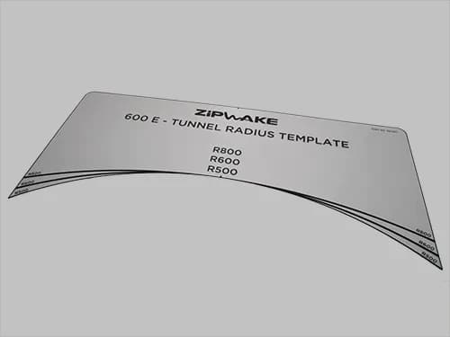 Drill Template Tunnel Radius Template