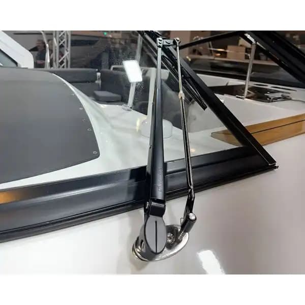 W10/W12 Pantograph Arm, 13-18" Slim, BLK/Electro-Polished