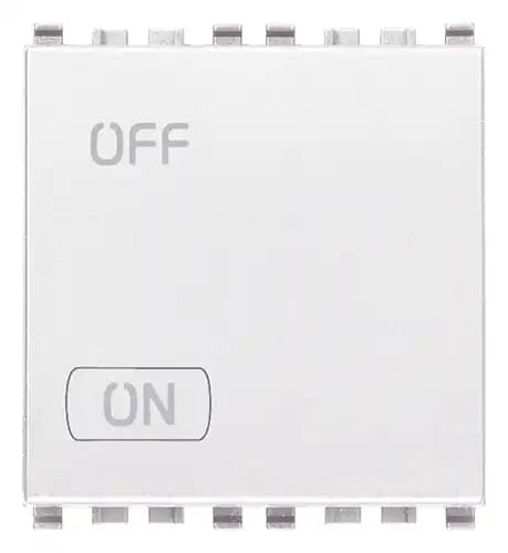 EIKON: 2P 20AX 1-WAY SWITCH 2M WHITE product image