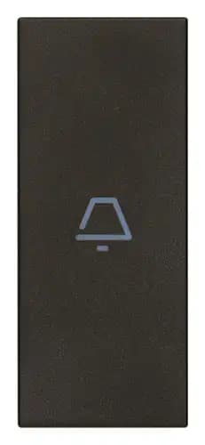 LINEA AXIAL 1M BUTTON COVER BELL SYMBOL BLACK product image