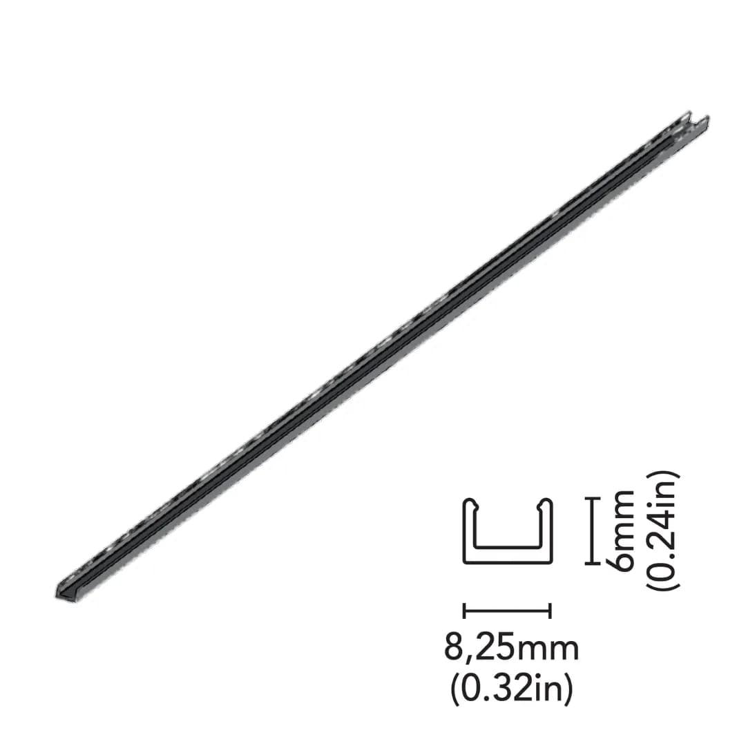 1M ALUMINUM PROFILE TRACK FOR 5406 MINI TOP WAVE NEONFLEX product image