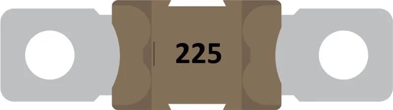 MEGA-fuse 225A/80V (package of 5) product image