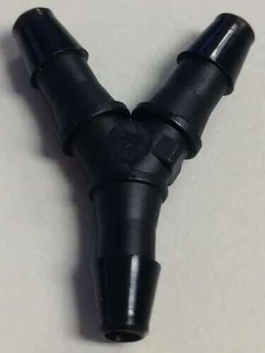 Y Connector for 1/4" soft tubing  product image