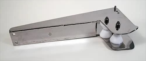 DELTA ROLLER WITH PIN 14-44 LBS HIGH BUFF FINISH product image