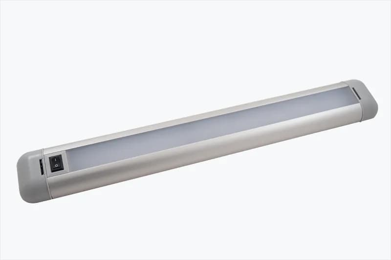 F-120.1: 350MM Utility Light, Warm White, 7W, Switch on body, 12/24Vdc, 500 Lumens, IP50 product image