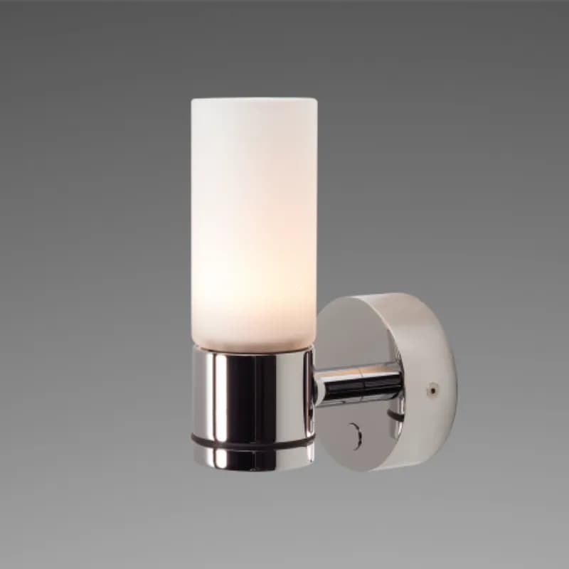 Sylt Chrome, White Glass Shade & DIM2WARM (3000-2200K) product image