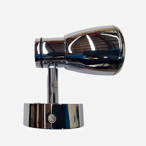 Munich: Chrome w/ Chrome Metal Shade, USB, Dim2Warm, Switch on Body product image