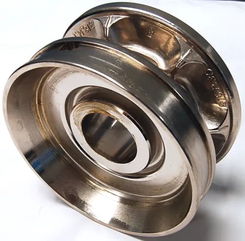 CHAINWHEEL F/ 12/13MM DIN766 # 367D, SS product image