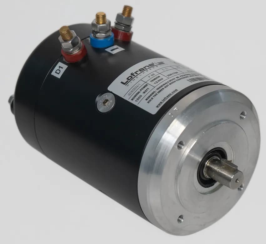 Motor 12V/1500W, 14mm Shaft For Tigres - Post 2012, #1250A product image