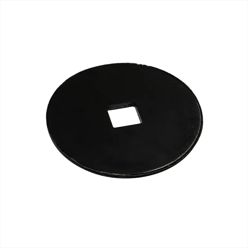 Large Flat PVC Washer For M10 bolt. Black. product image