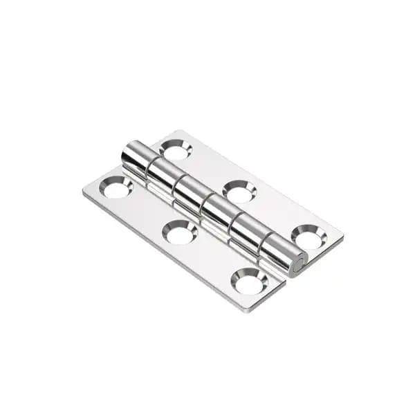 50x30mm Slim SS Butt Hinge Electropolished Stainless product image